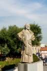 Antonio Ferreira Gomes Statue, Porto, Portugal. Art Print